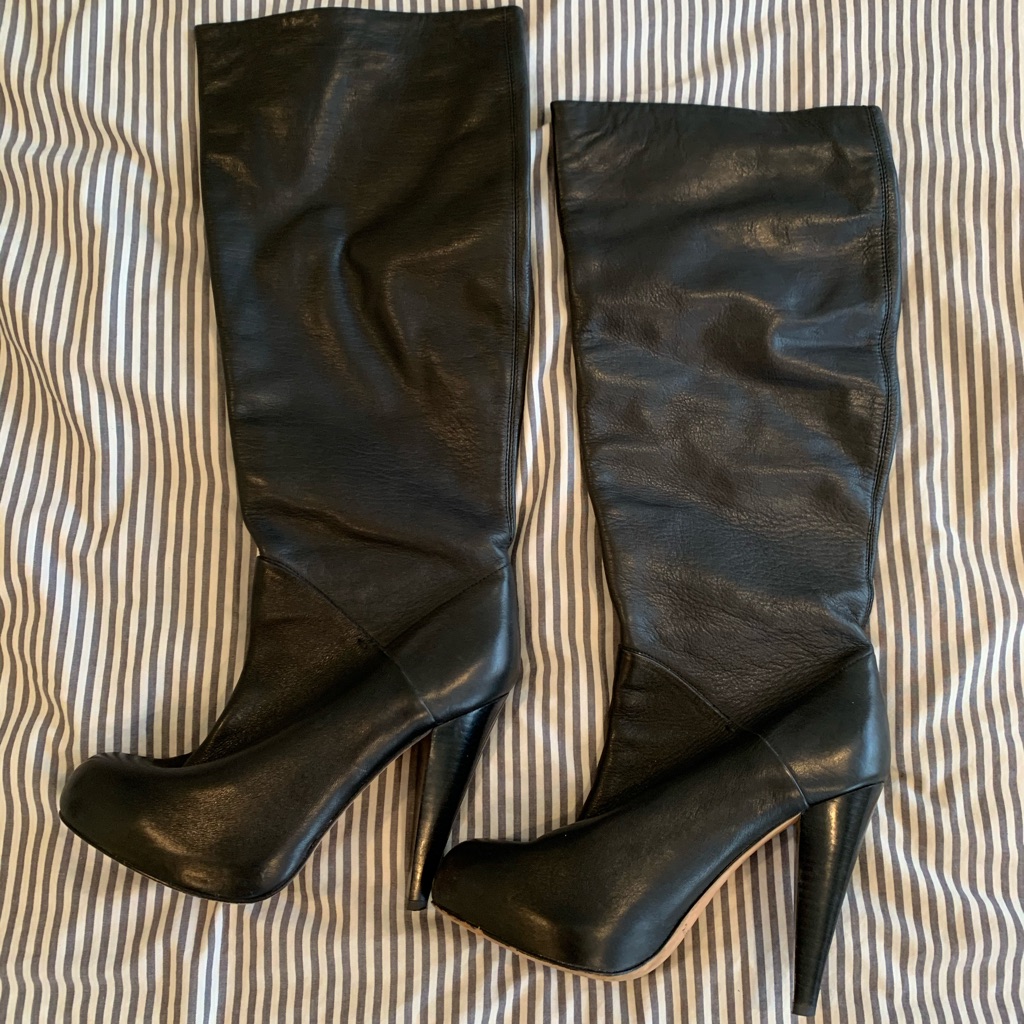 Black Dolce Vita Platform Boots